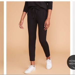 NWT Lou & Grey Signature Softblend Black Sweatpant
